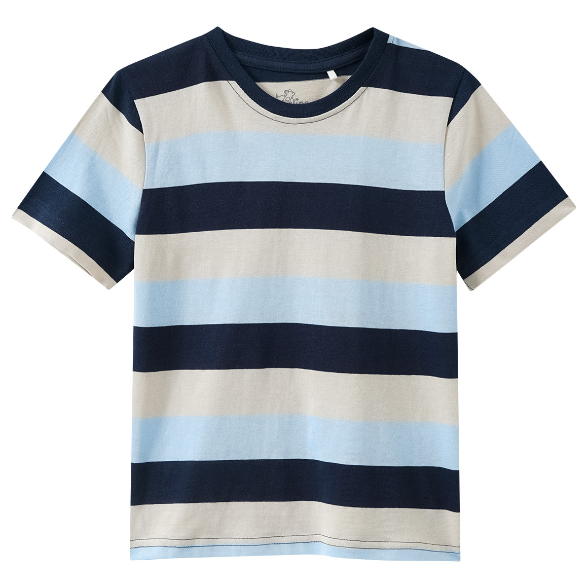 Jungen T-Shirt mit bunten Blockstreifen