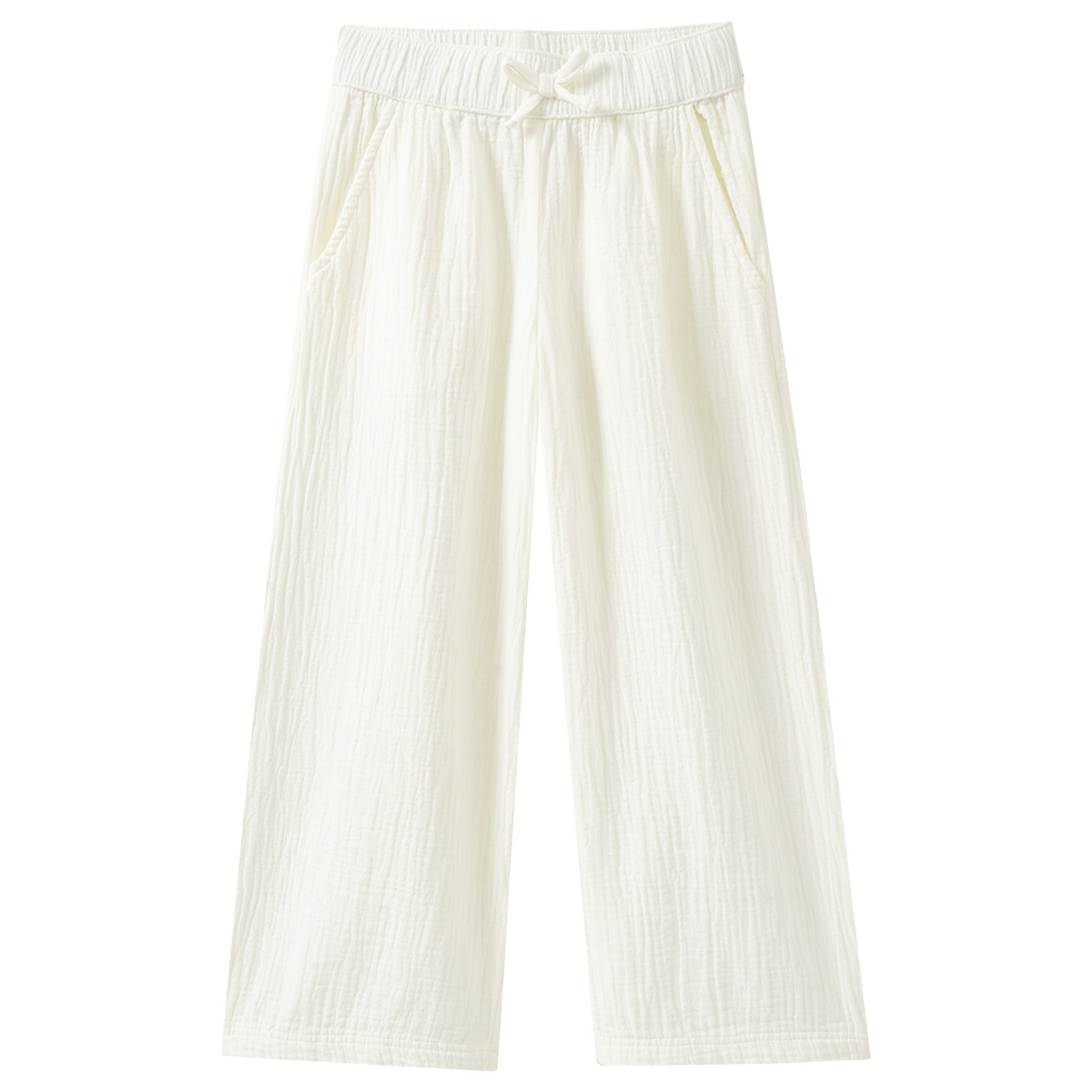 Mädchen Musselin-Hose mit weitem Bein