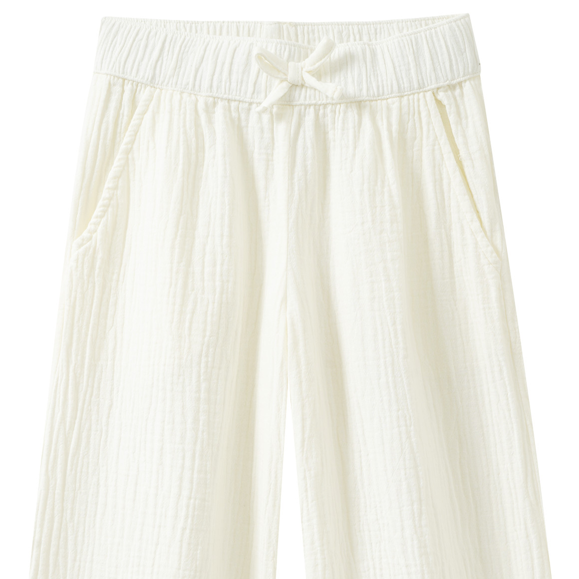 Mädchen Musselin-Hose mit weitem Bein