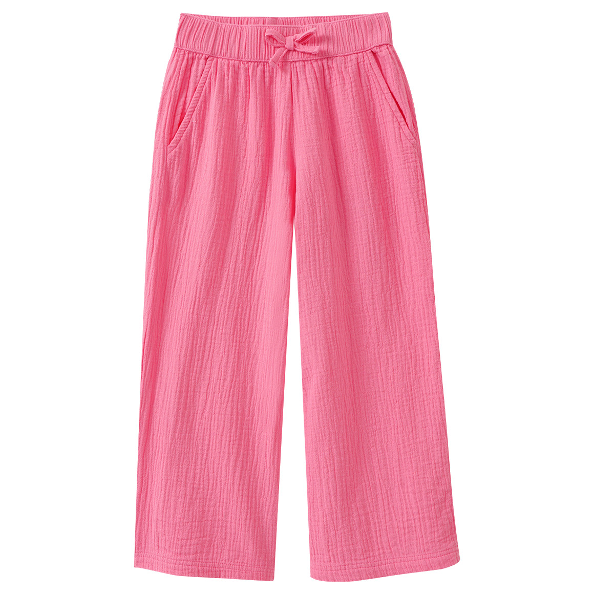 Mädchen Musselin-Hose mit weitem Bein