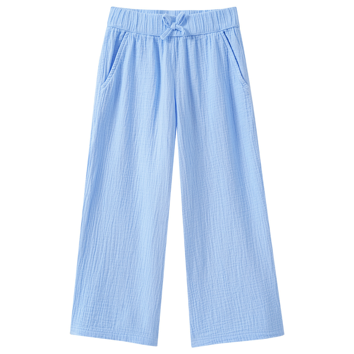 Mädchen Musselin-Hose mit weitem Bein