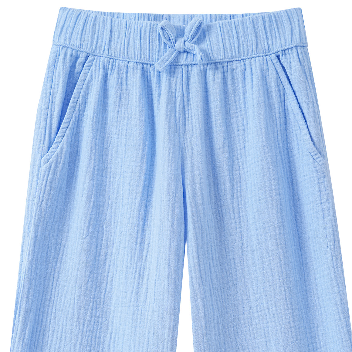 Mädchen Musselin-Hose mit weitem Bein