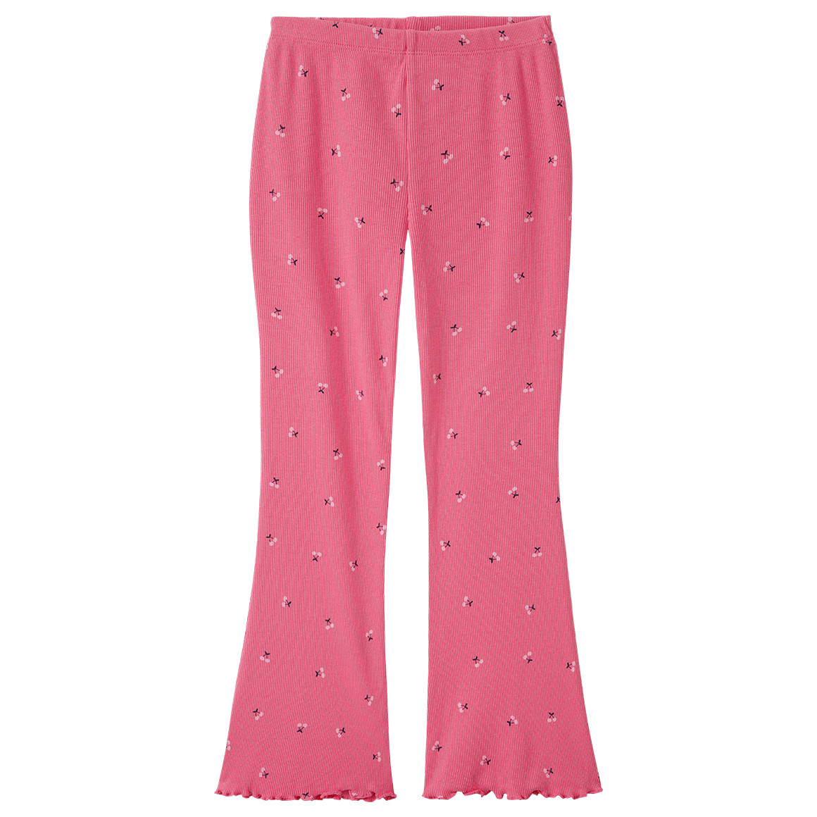 Mädchen Leggings mit Kirschen-Allover