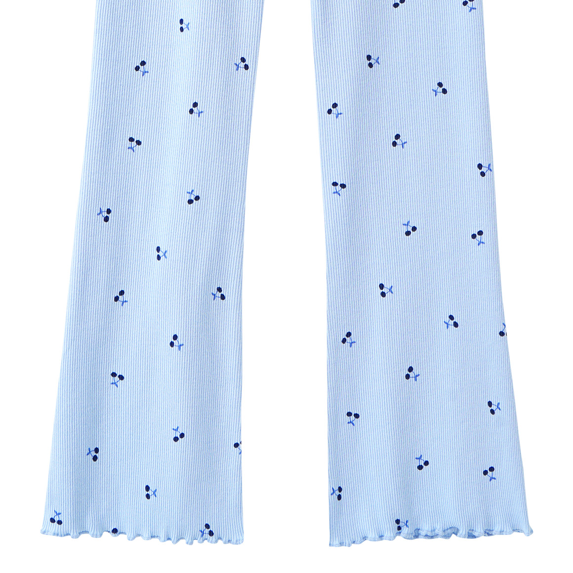 Mädchen Leggings mit Kirschen-Allover