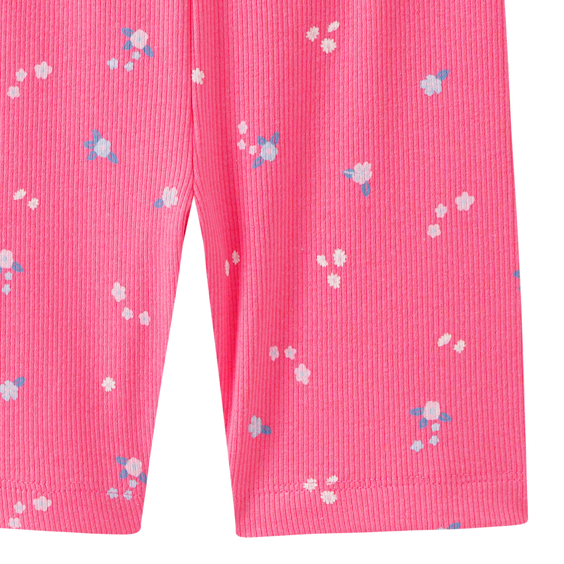 Mädchen Radler mit Blümchen-Print allover