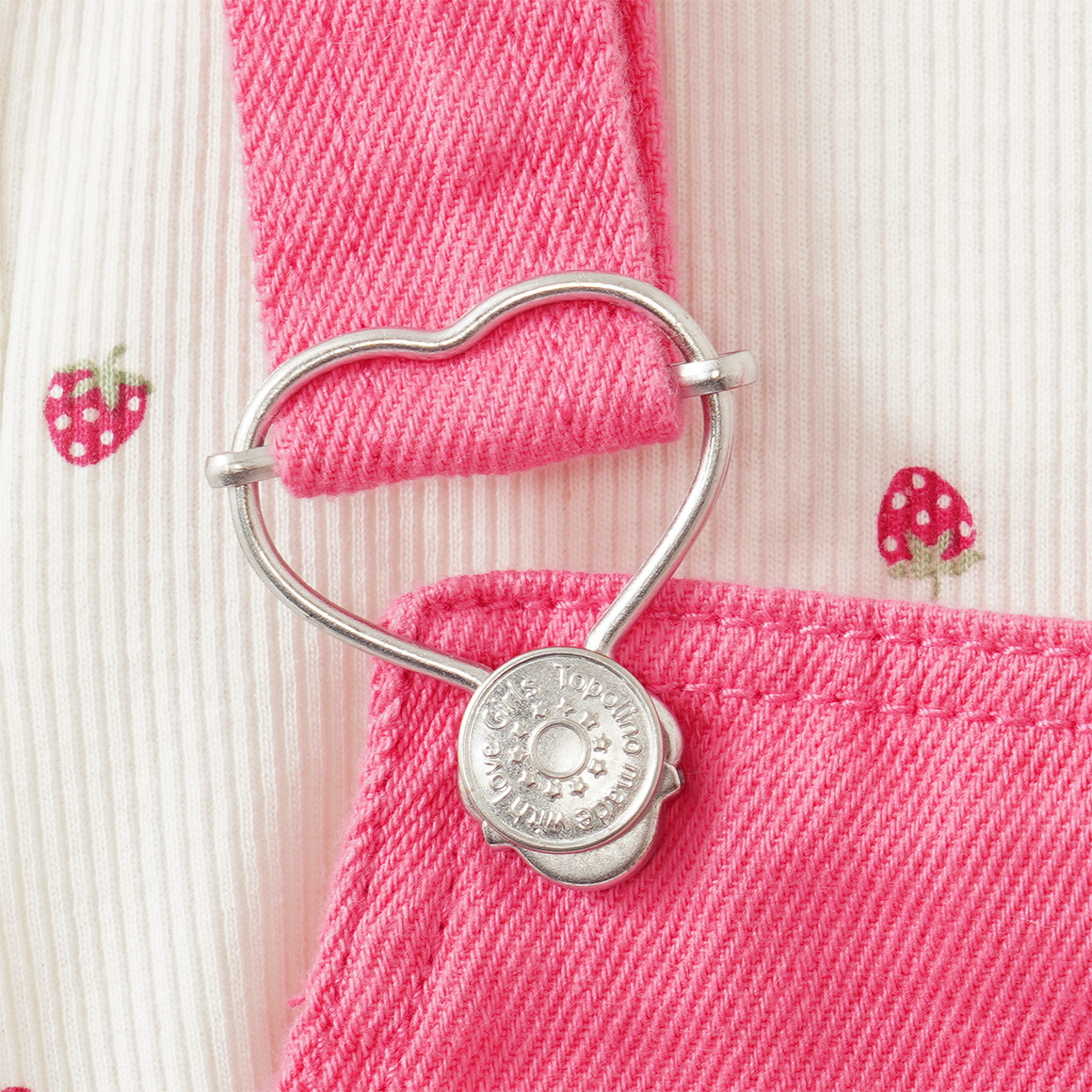 Mädchen Set mit Latzkleid und T-Shirt