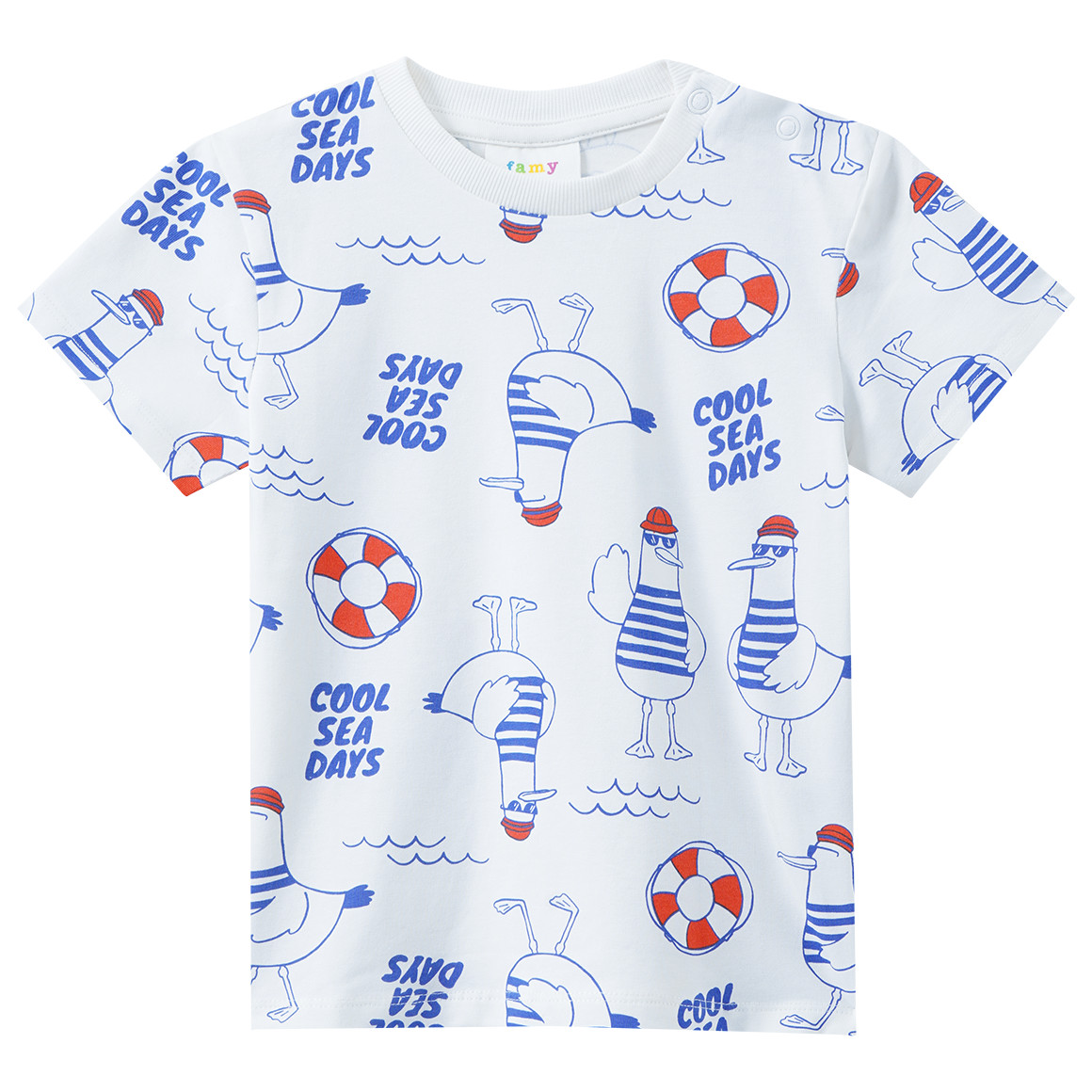 3 Jungen T-Shirts in verschiedenen Dessins