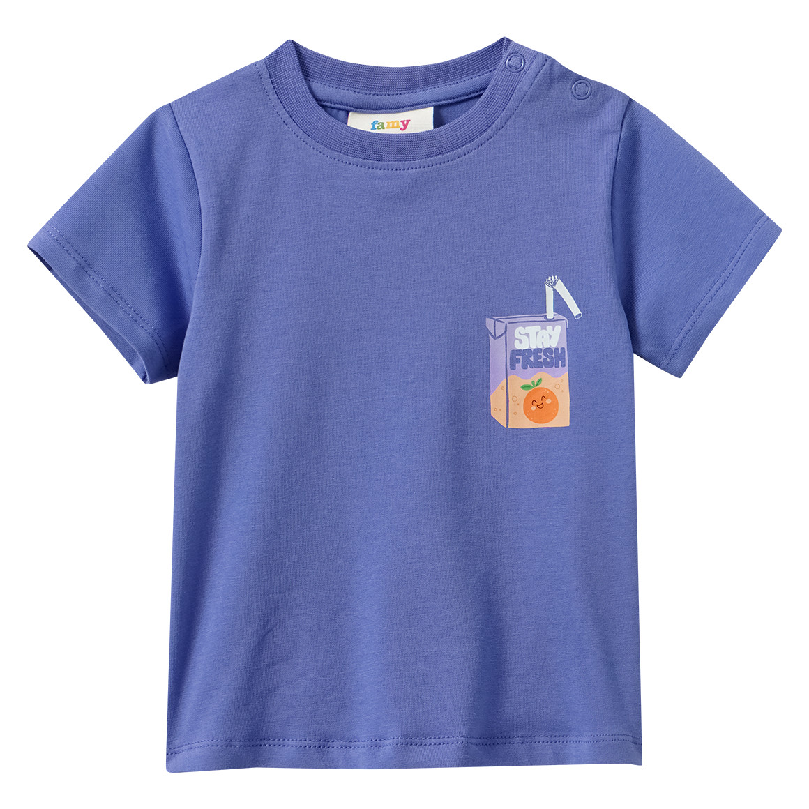 3 Baby T-Shirts mit bunten Motiven