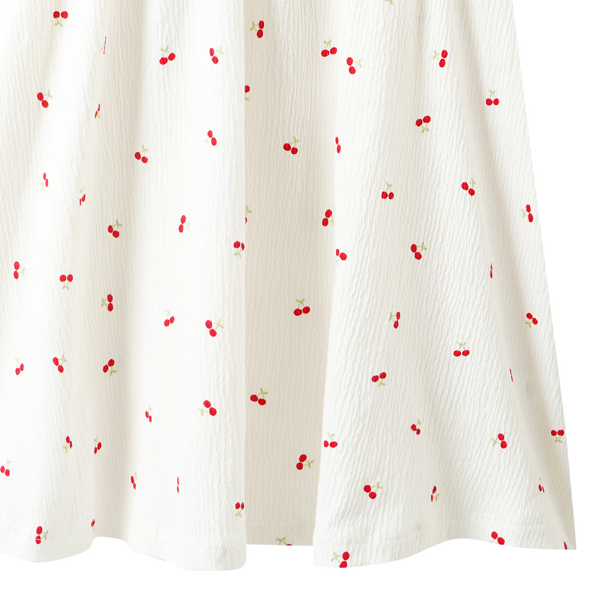 Mädchen Kleid mit Krepp-Struktur