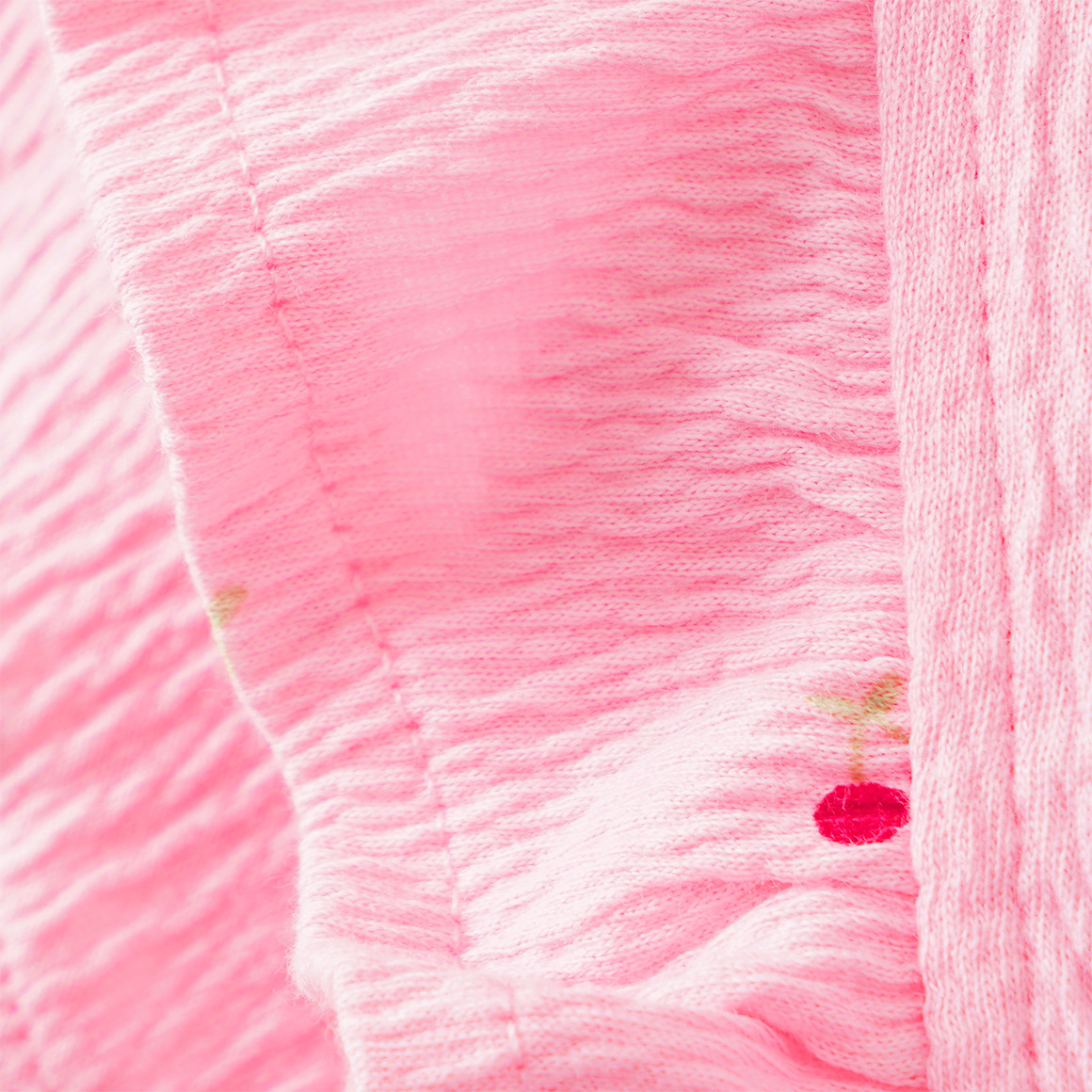 Mädchen Kleid mit Krepp-Struktur