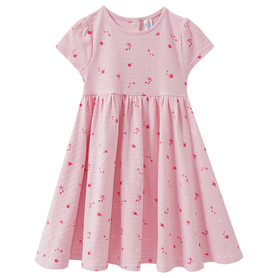Mädchen Kleid mit Blümchen-Print