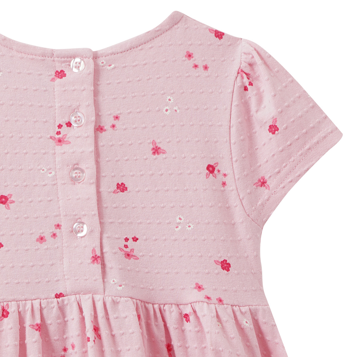 Mädchen Kleid mit Blümchen-Print