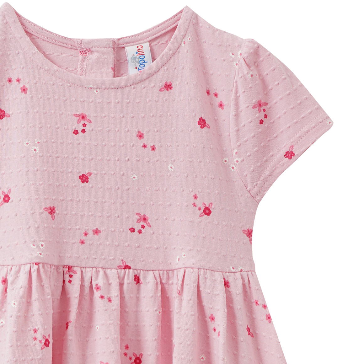 Mädchen Kleid mit Blümchen-Print