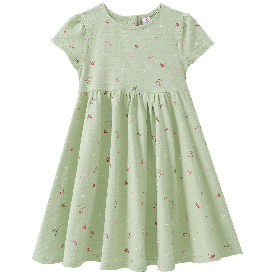 Mädchen Kleid mit Blümchen-Print