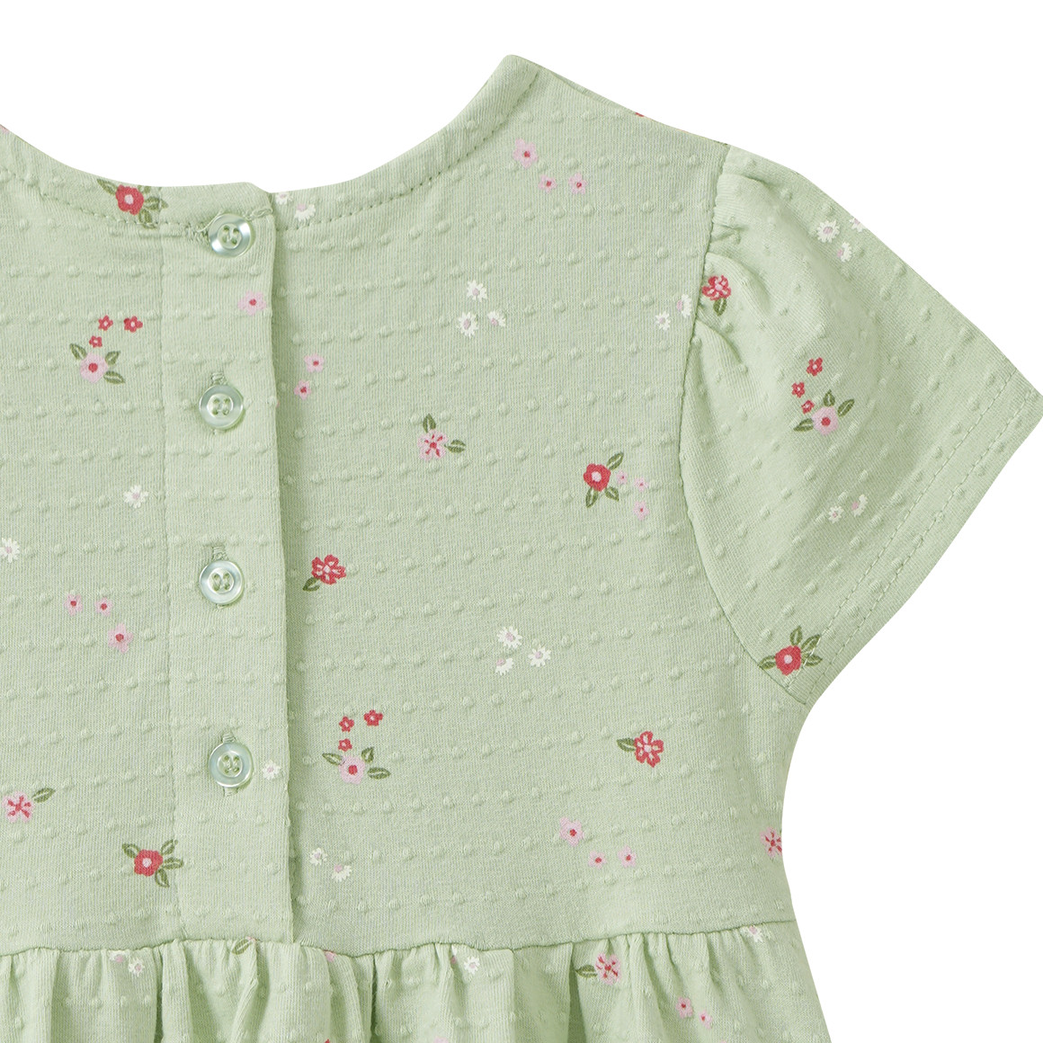 Mädchen Kleid mit Blümchen-Print