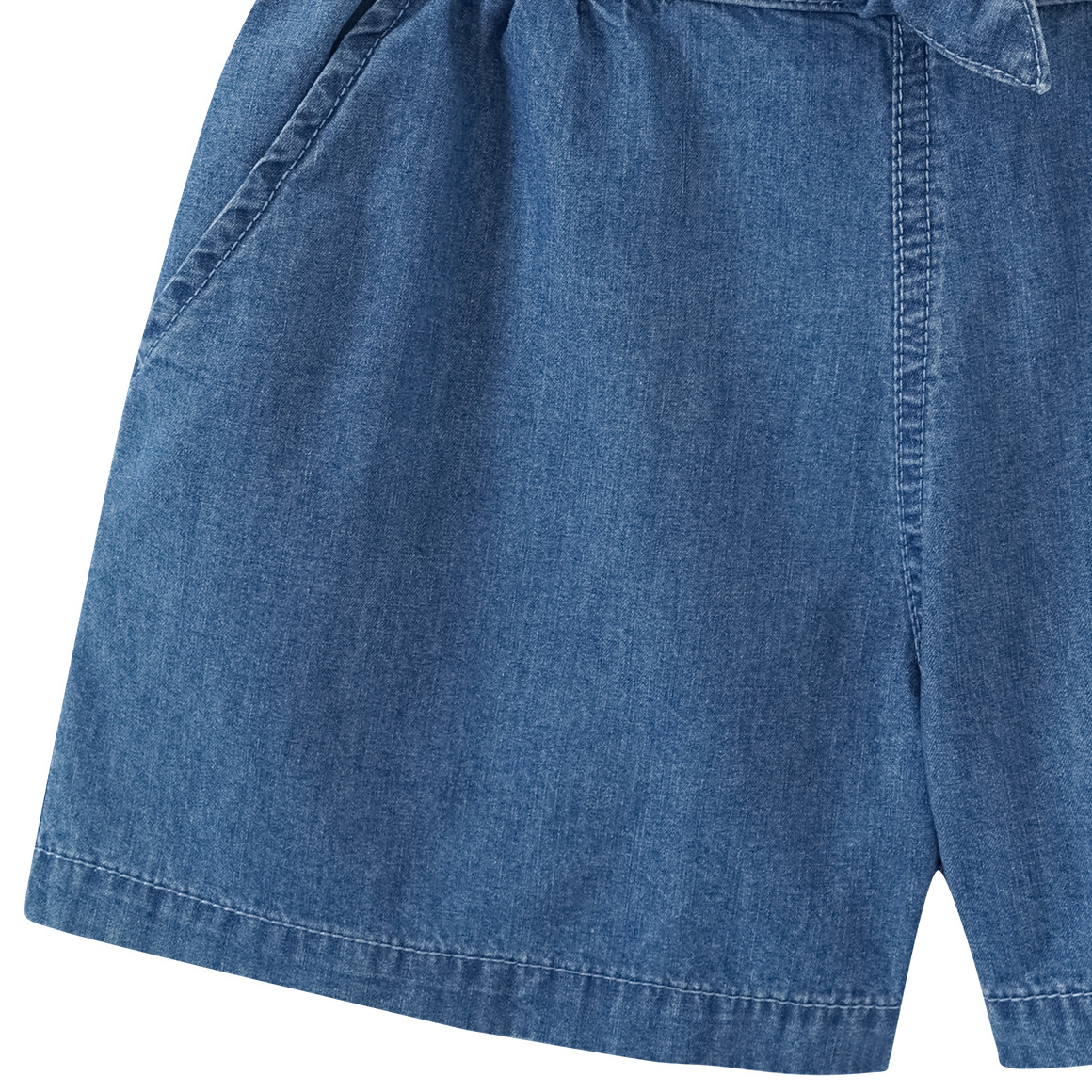 Mädchen Shorts aus leichtem Denim