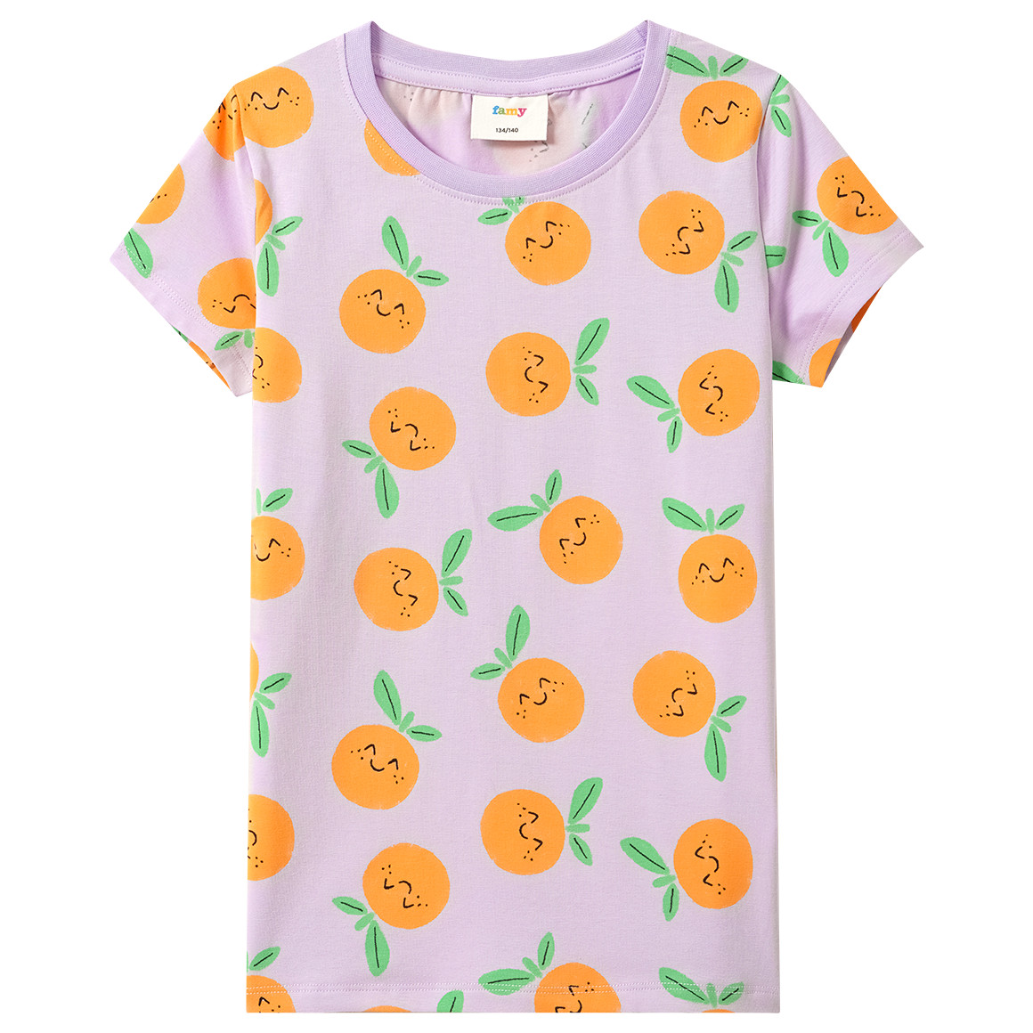 3 Mädchen T-Shirts mit bunten Motiven