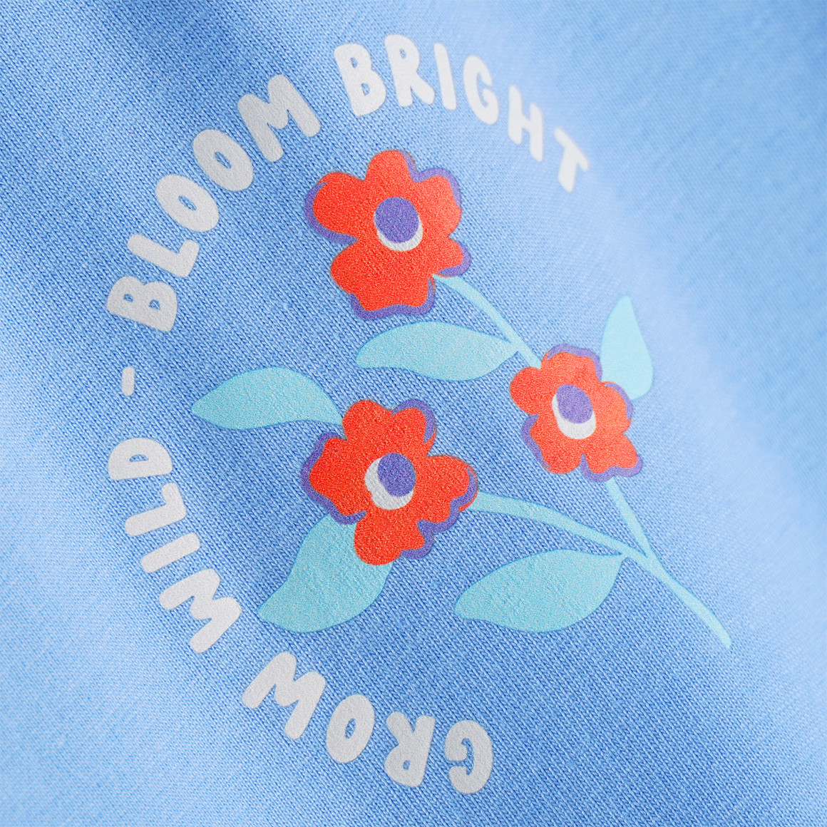 3 Mädchen T-Shirts mit bunten Motiven