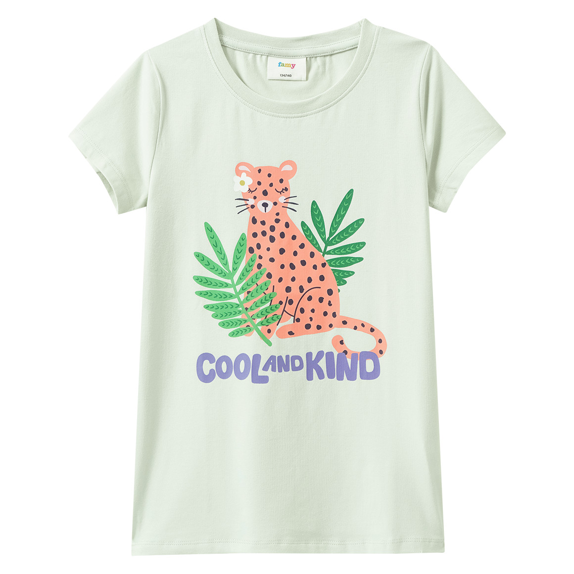 3 Mädchen T-Shirts mit bunten Motiven