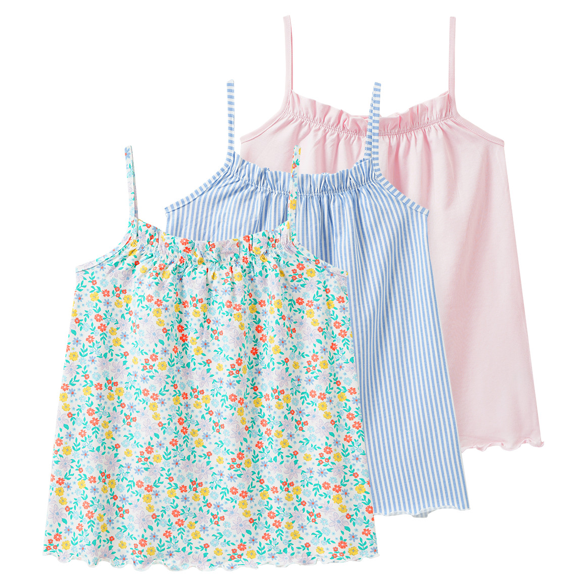 3 Mädchen Tops im Set