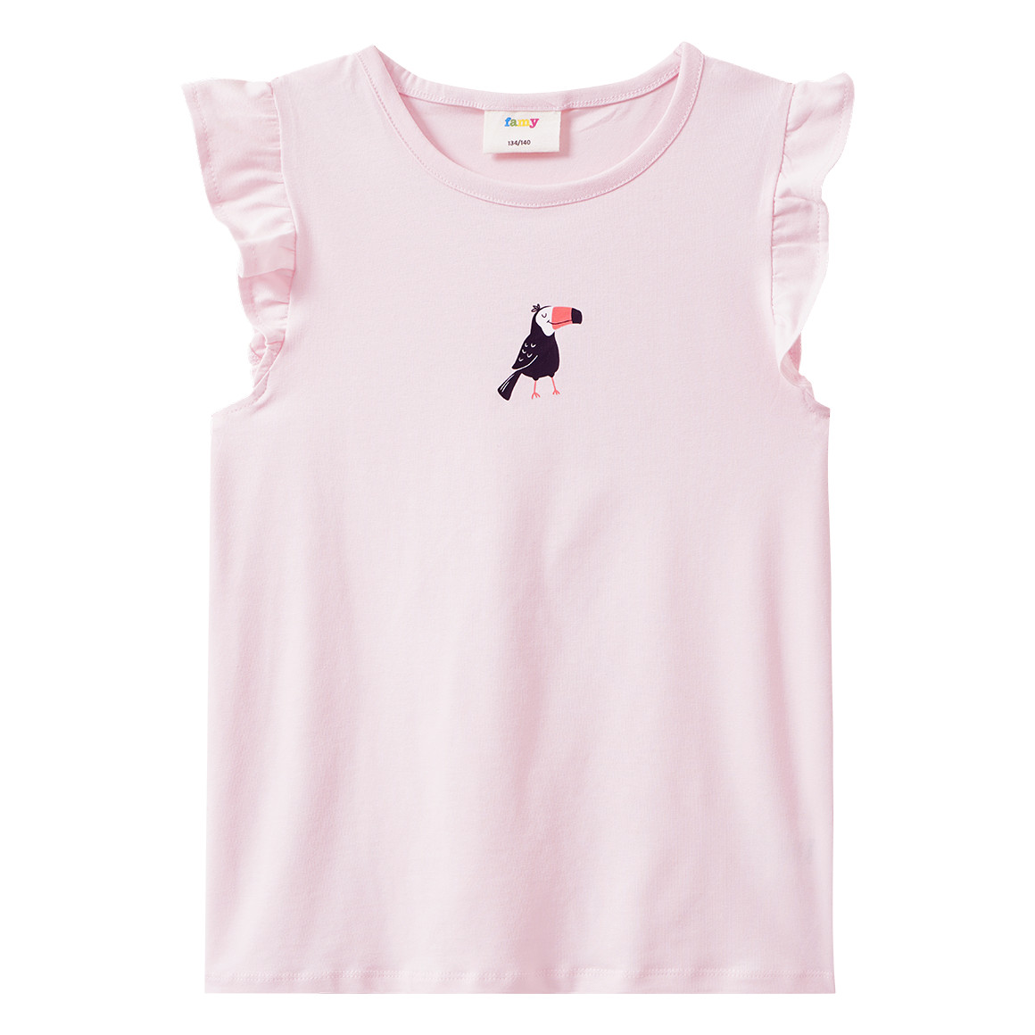 3 Mädchen T-Shirts mit Flügelärmeln