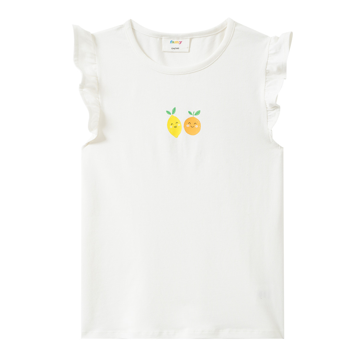 3 Mädchen T-Shirts mit Flügelärmeln