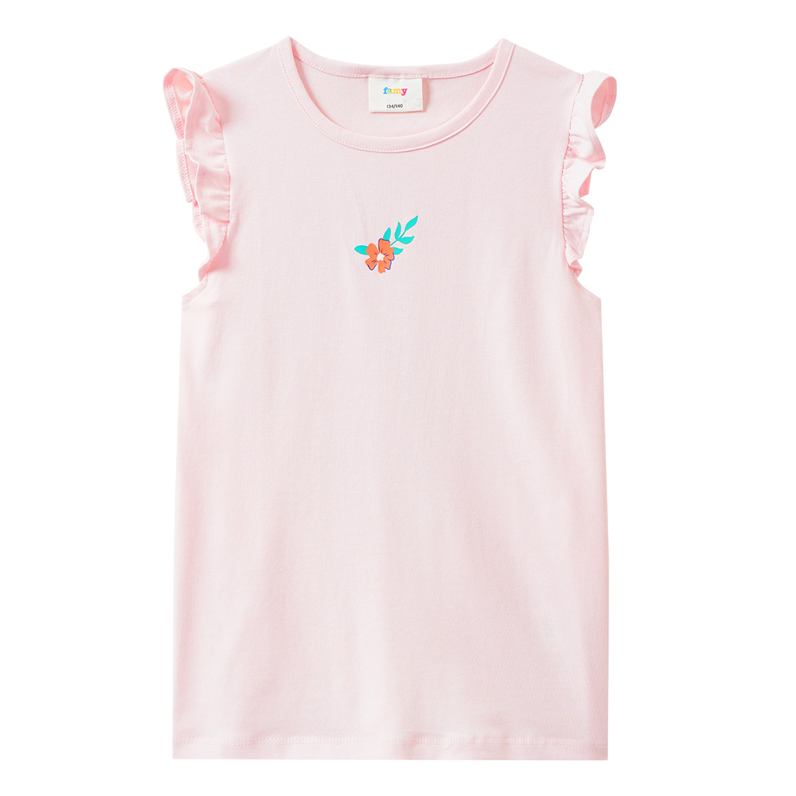 3 Mädchen T-Shirts mit Flügelärmeln