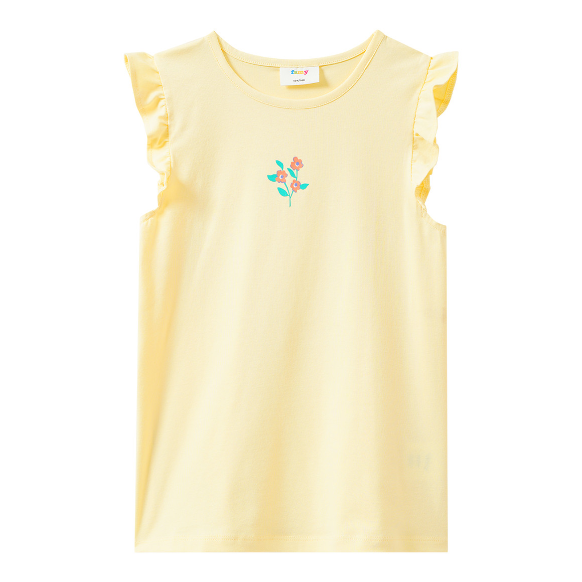 3 Mädchen T-Shirts mit Flügelärmeln