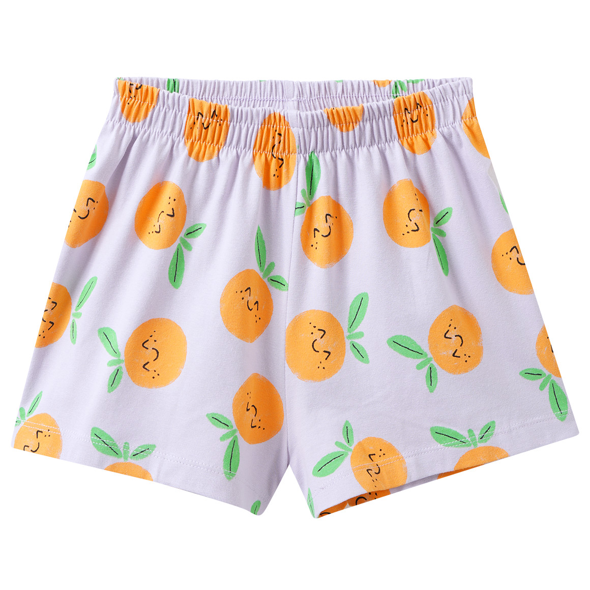 3 Mädchen Shorts mit bunten Motiven