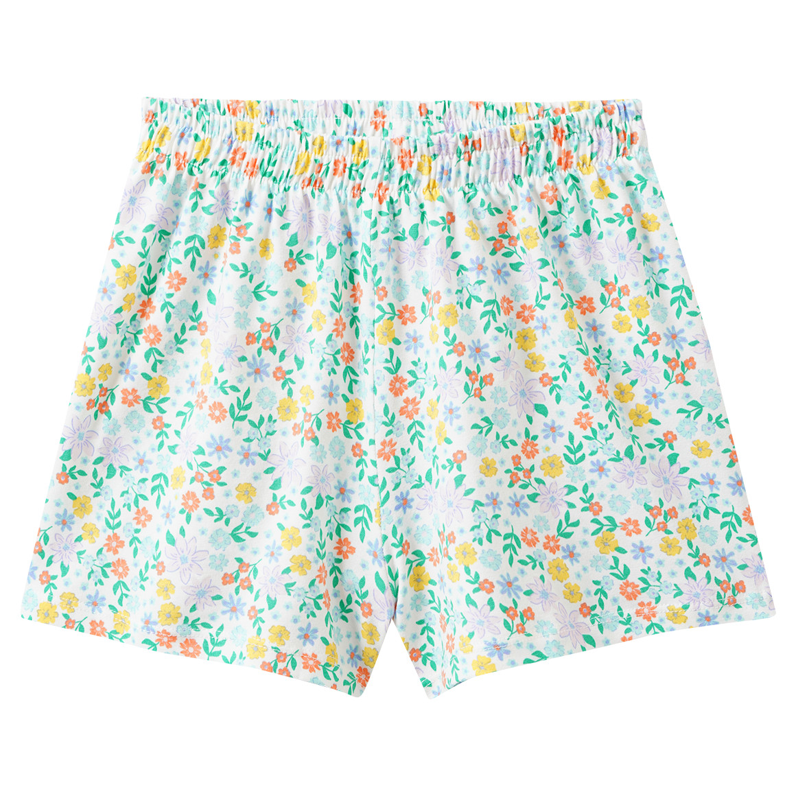 3 Mädchen Shorts mit bunten Motiven