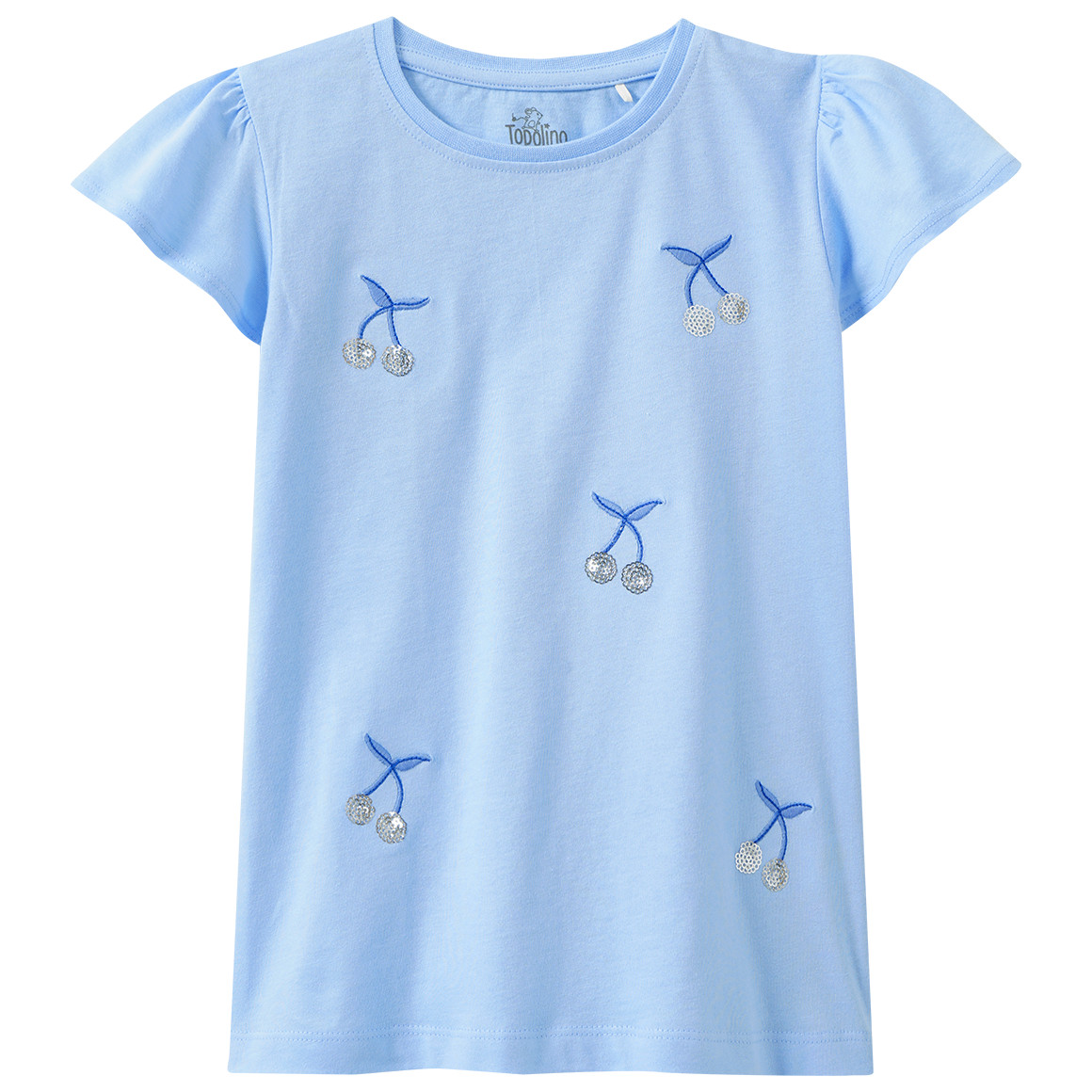 Mädchen T-Shirt mit Kirsch-Motiven