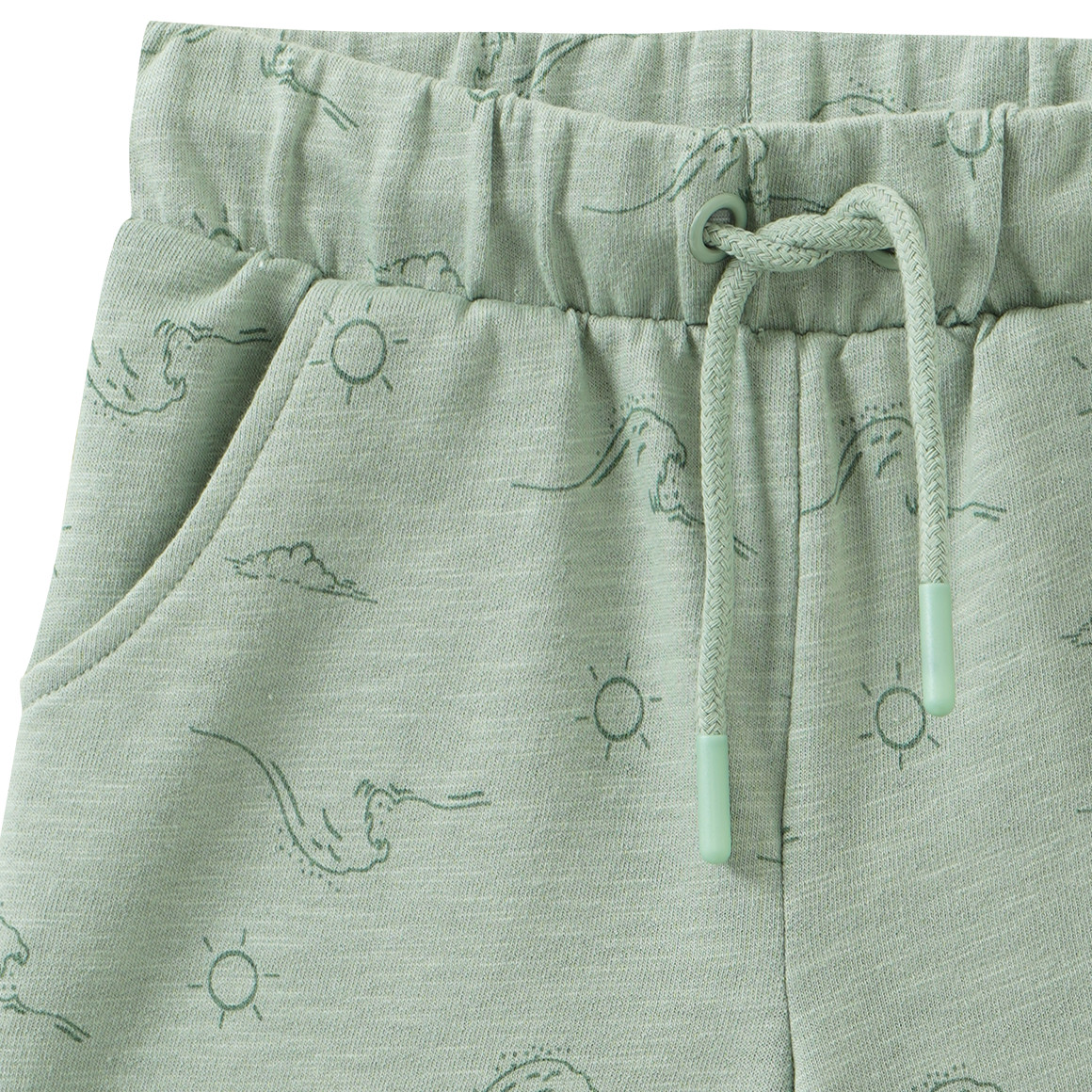 Joggingshort van biokatoen voor jongens