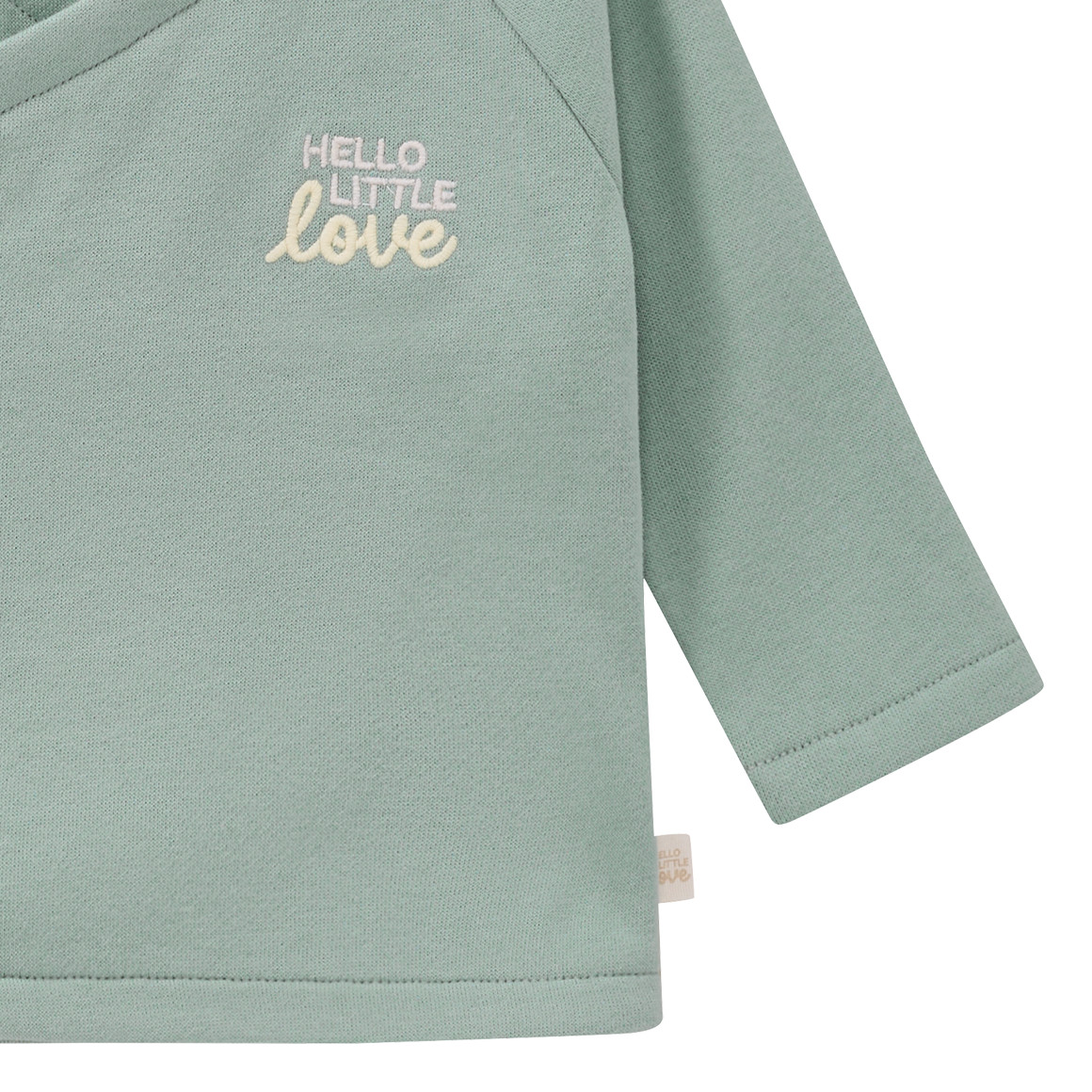 Newborn Wickeljacke mit gesticktem Schriftzug