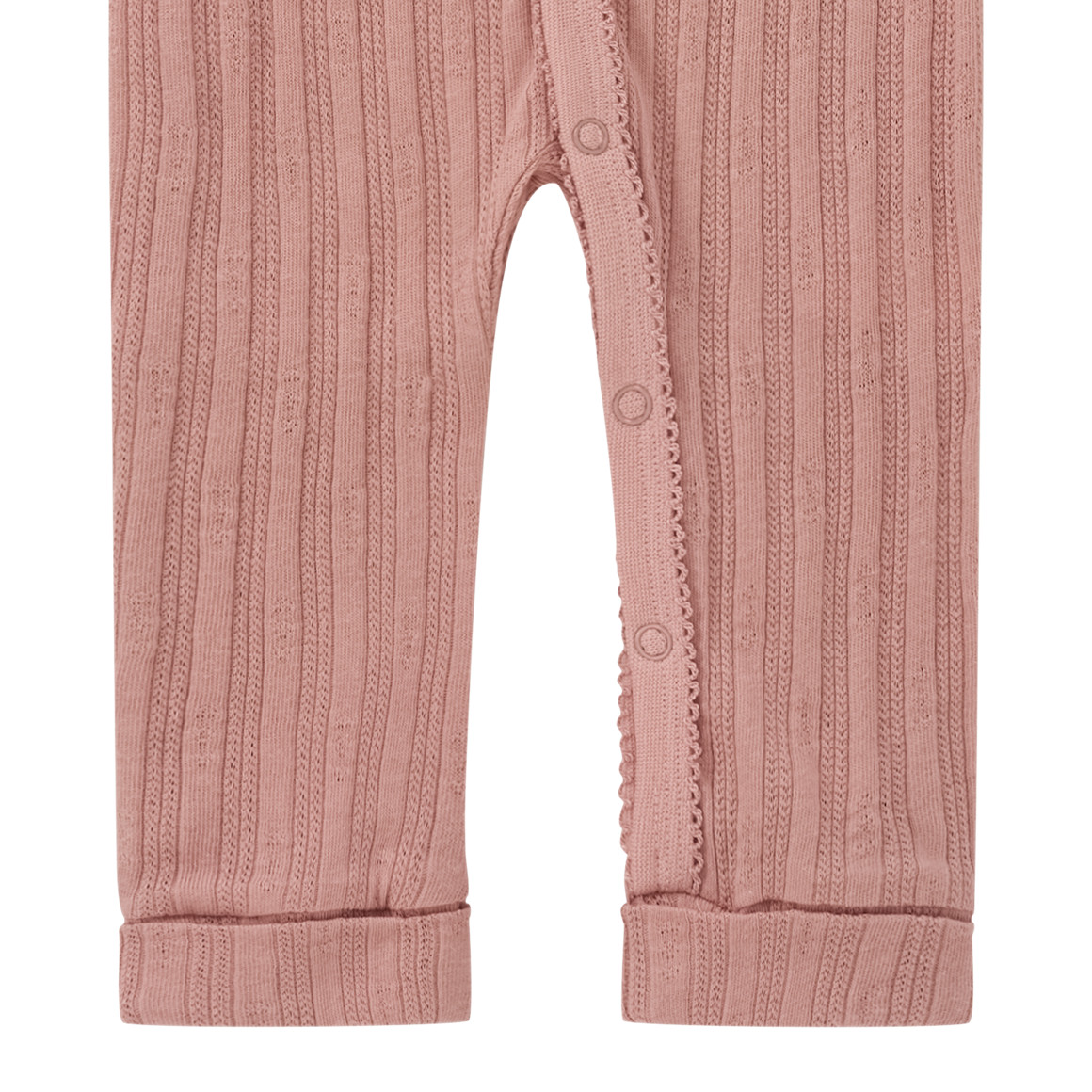 Newborn Schlafanzug mit Rippstruktur