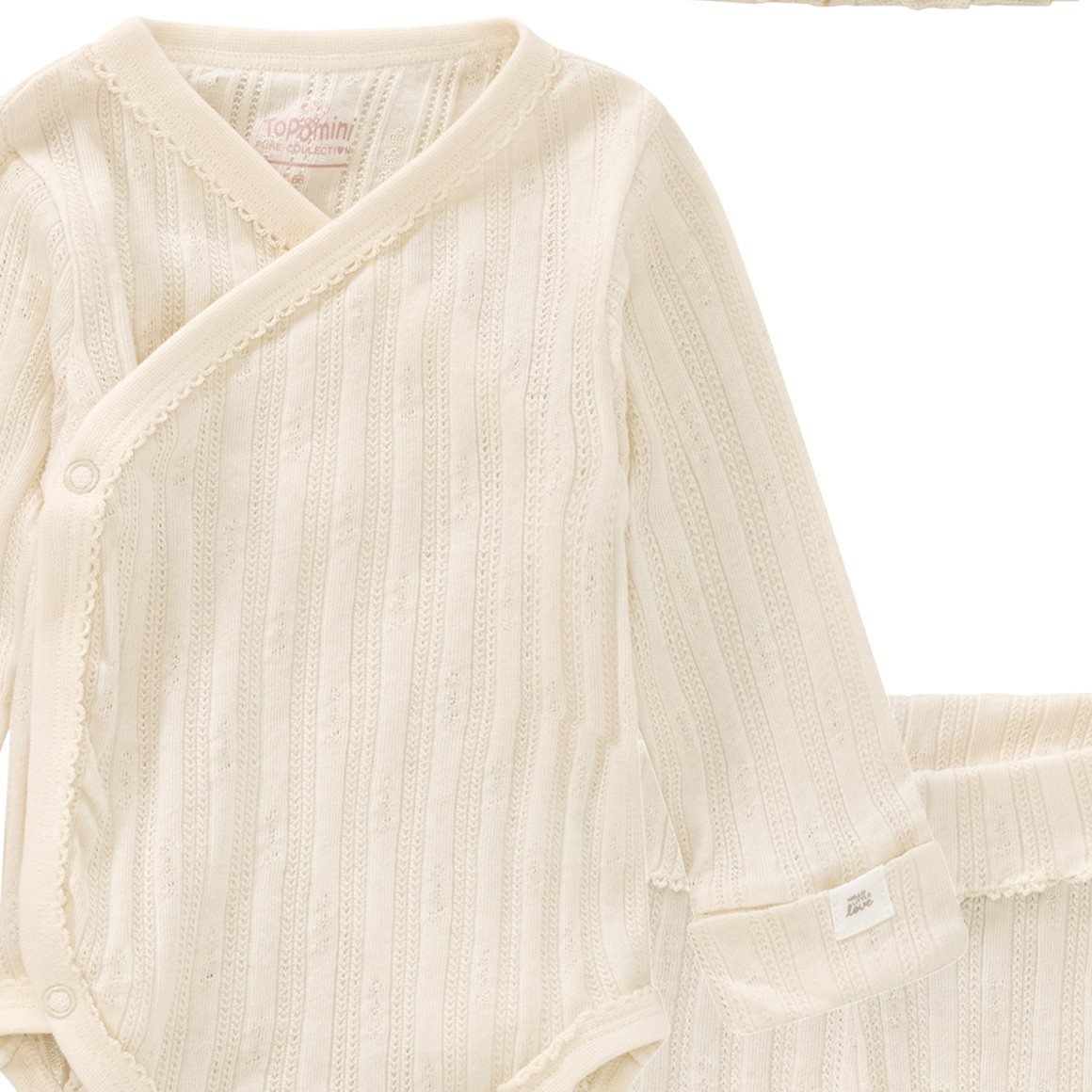 Newborn set met body, broek en hoofdband