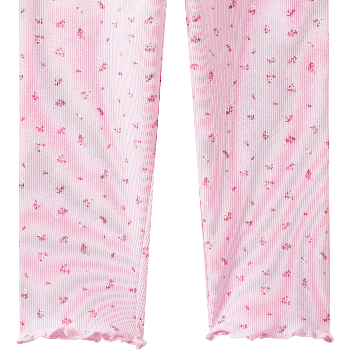 Mädchen Capri-Leggings mit Rippstruktur