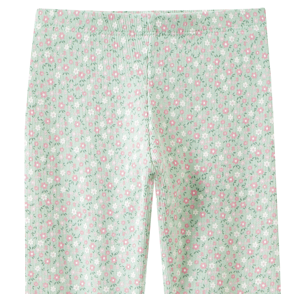 Mädchen Capri-Leggings mit Rippstruktur