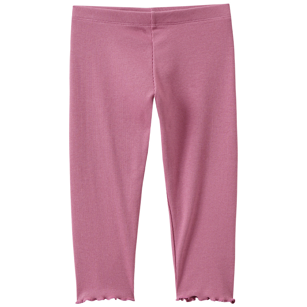 Mädchen Capri-Leggings mit Rippstruktur