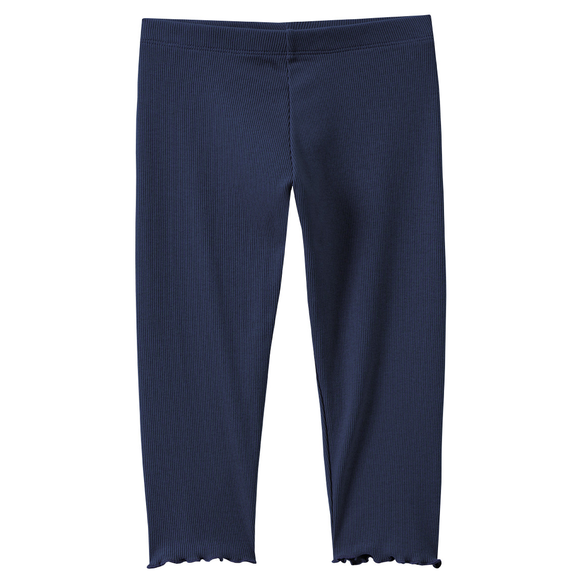 Mädchen Capri-Leggings mit Rippstruktur
