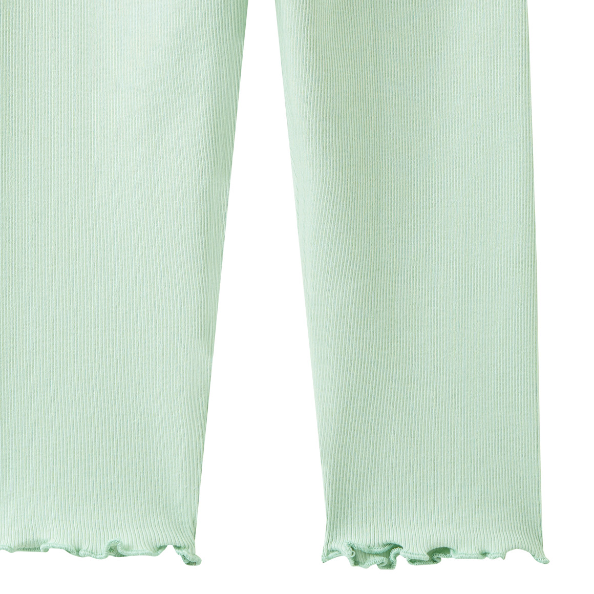 Mädchen Capri-Leggings mit Rippstruktur