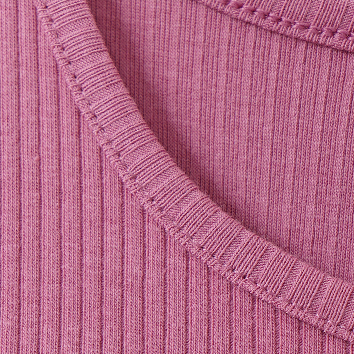 Mädchen Kleid mit Rippstruktur