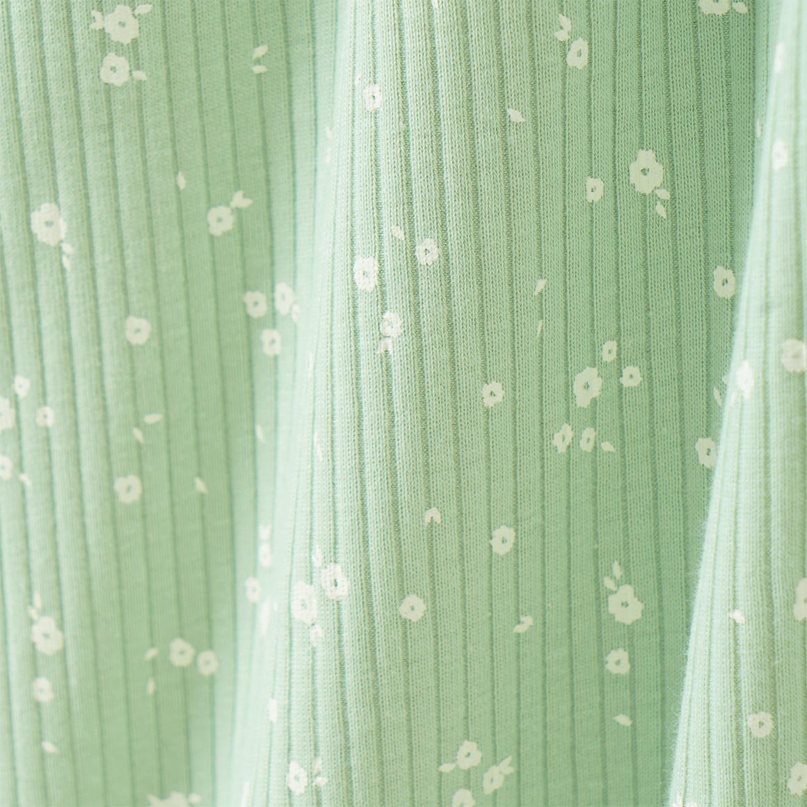 Mädchen Kleid mit Rippstruktur