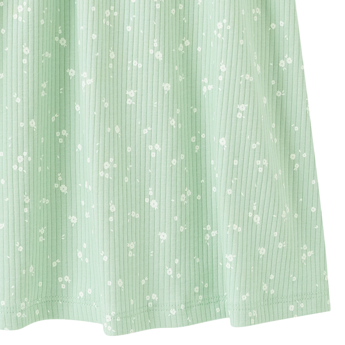 Mädchen Kleid mit Rippstruktur