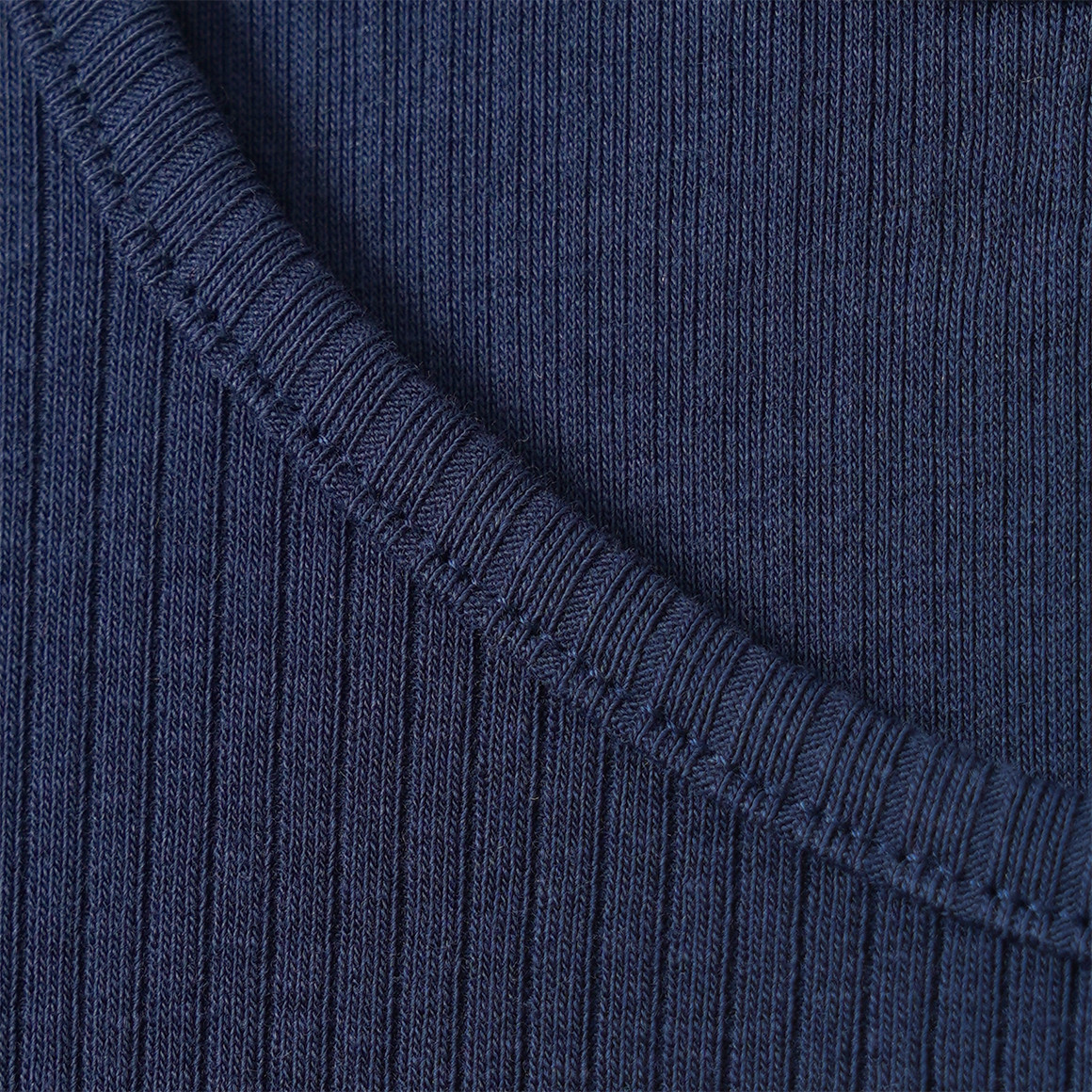 Mädchen Kleid mit Rippstruktur
