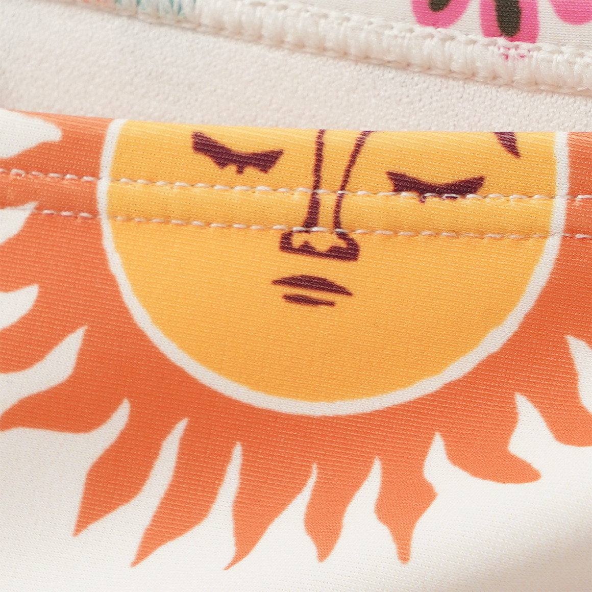 Damesbikinislip met all-over print