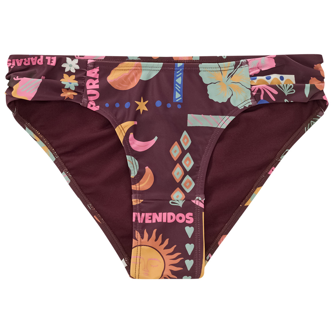 Damen Bikinislip mit Allover-Print