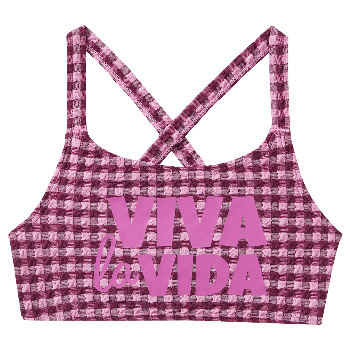 Mädchen Bikini mit Schriftzug