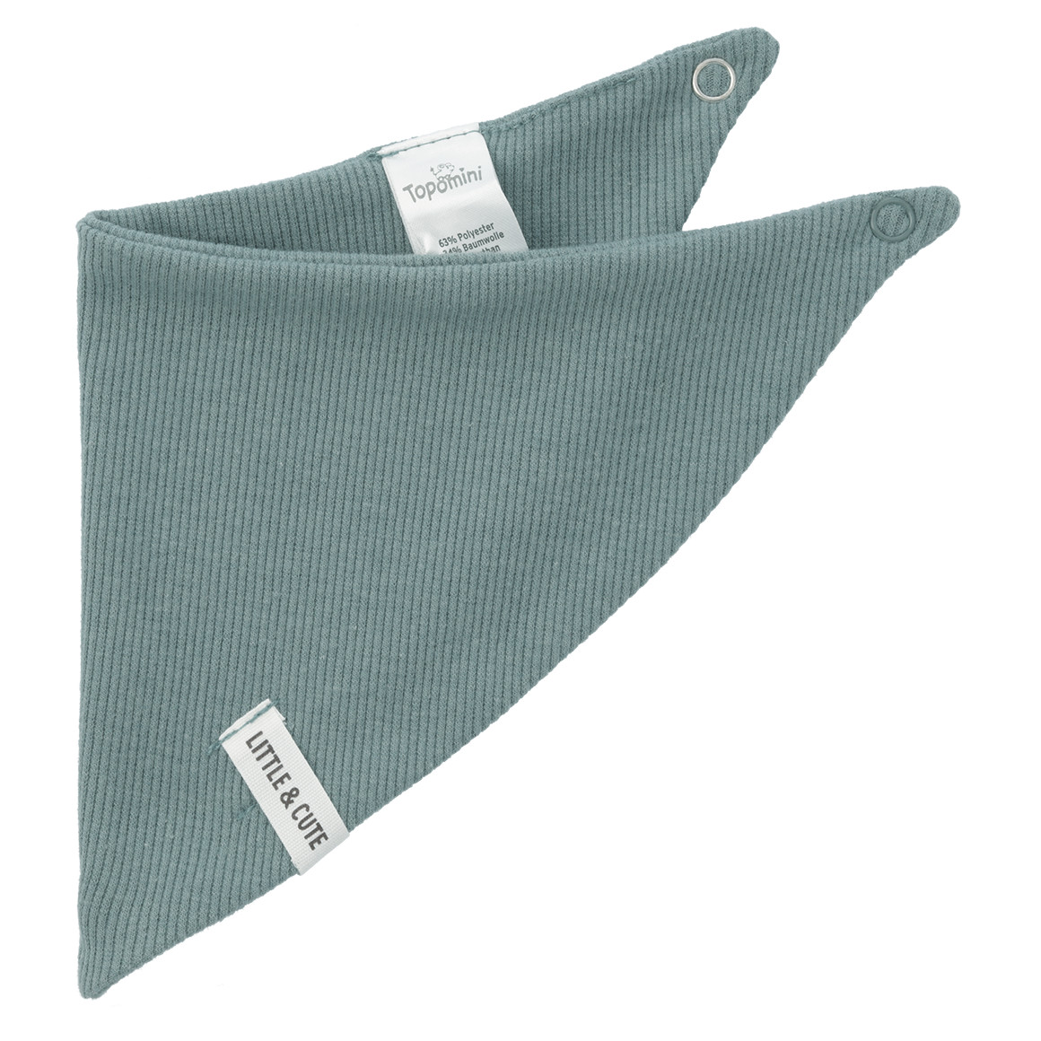 Baby Bandana mit Rippstruktur