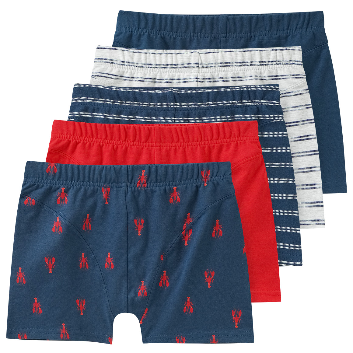 5 Jungen Boxer im Set