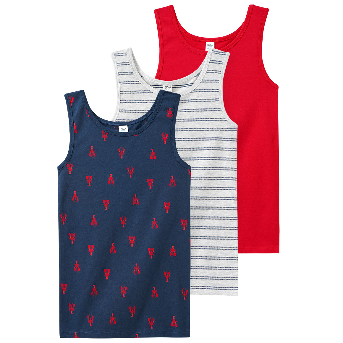 3 Jungen Unterhemden im Set